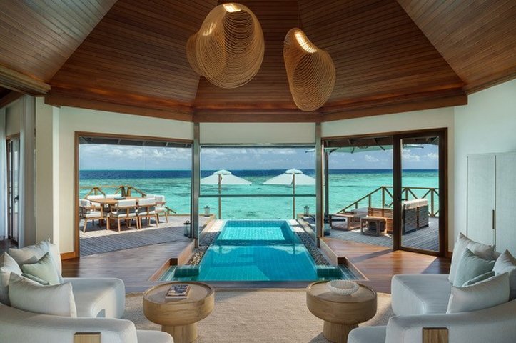 Two Bedroom Ocean Pavilion with Indoor-Outdoor Pool 