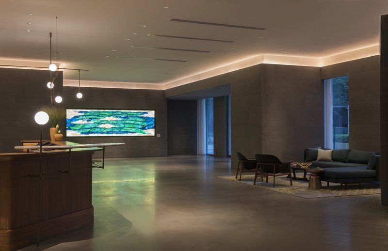 Spacious Lobby Reception
