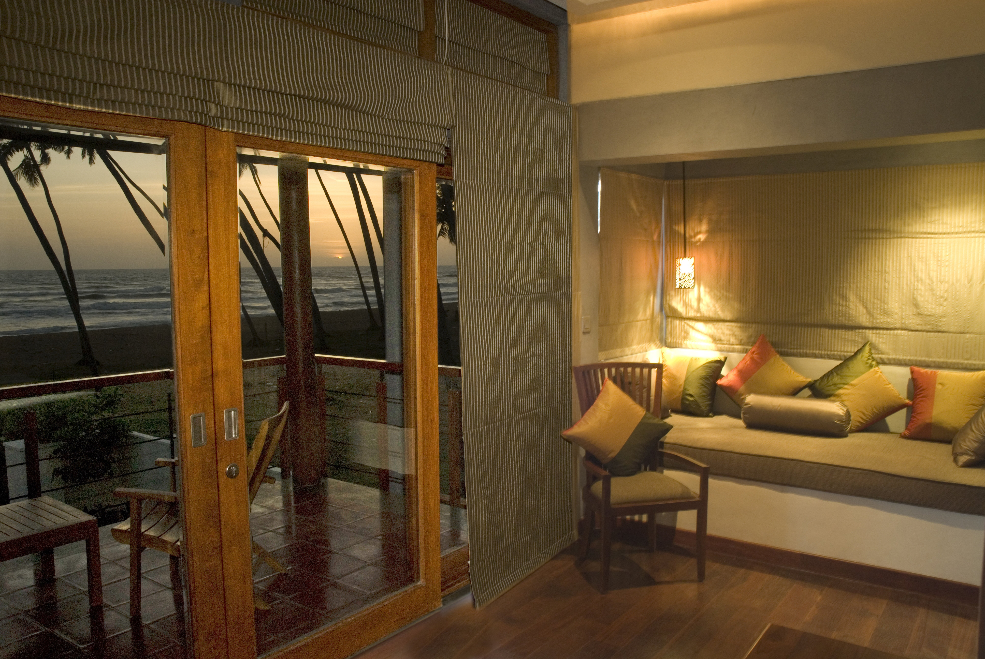 Ocean Pavilion Bedroom Sunset