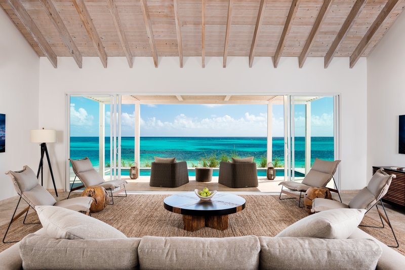 Beachfront Villa Living Room