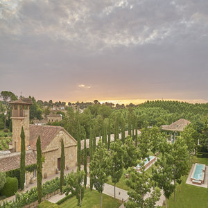 Views of the gardens