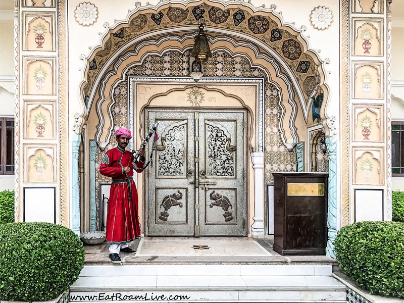 The Raj Palace - Entrance