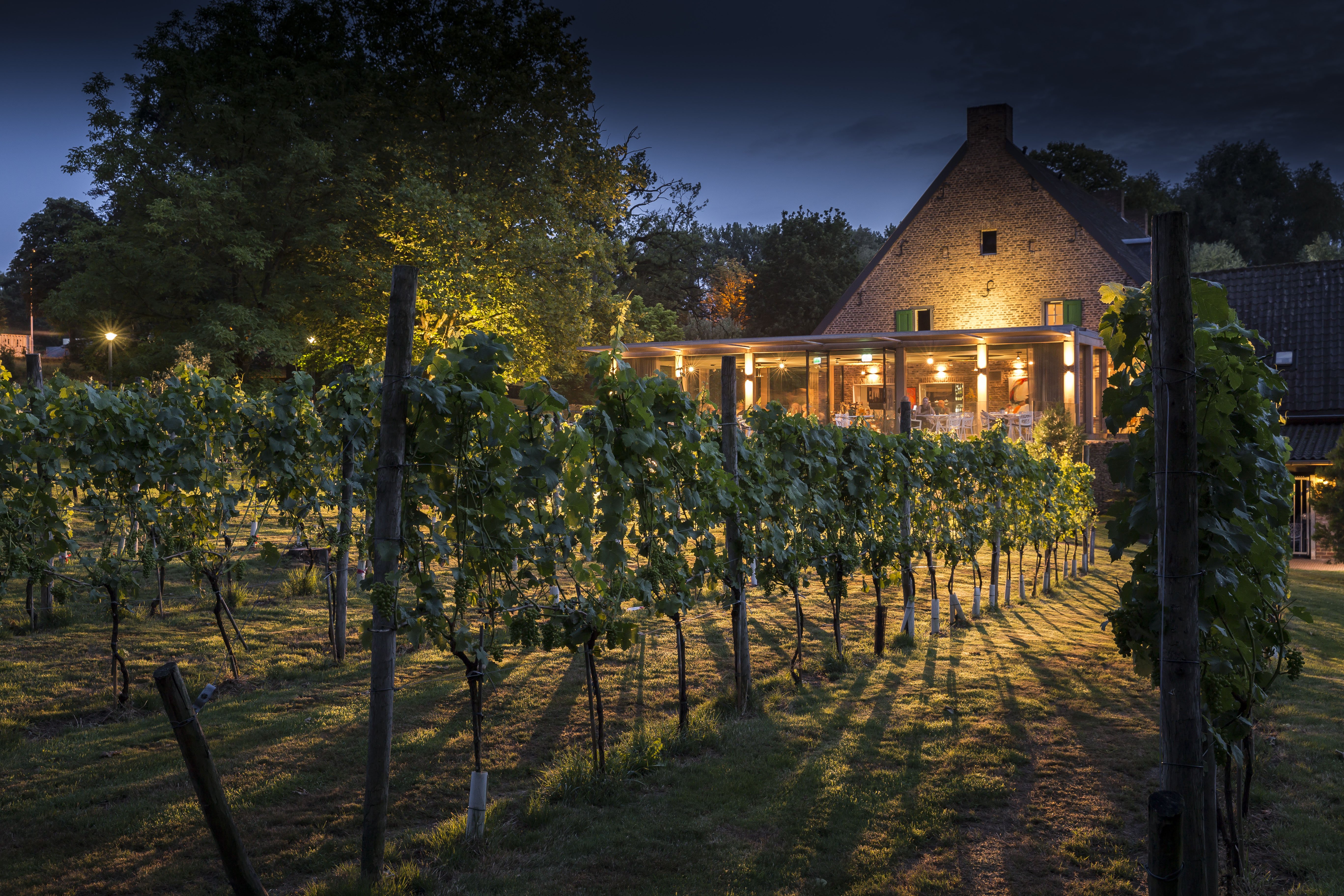 Winselerhof during the evening