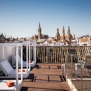 Panoramic views of Seville