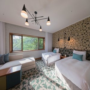 Forest Corner Twin Room