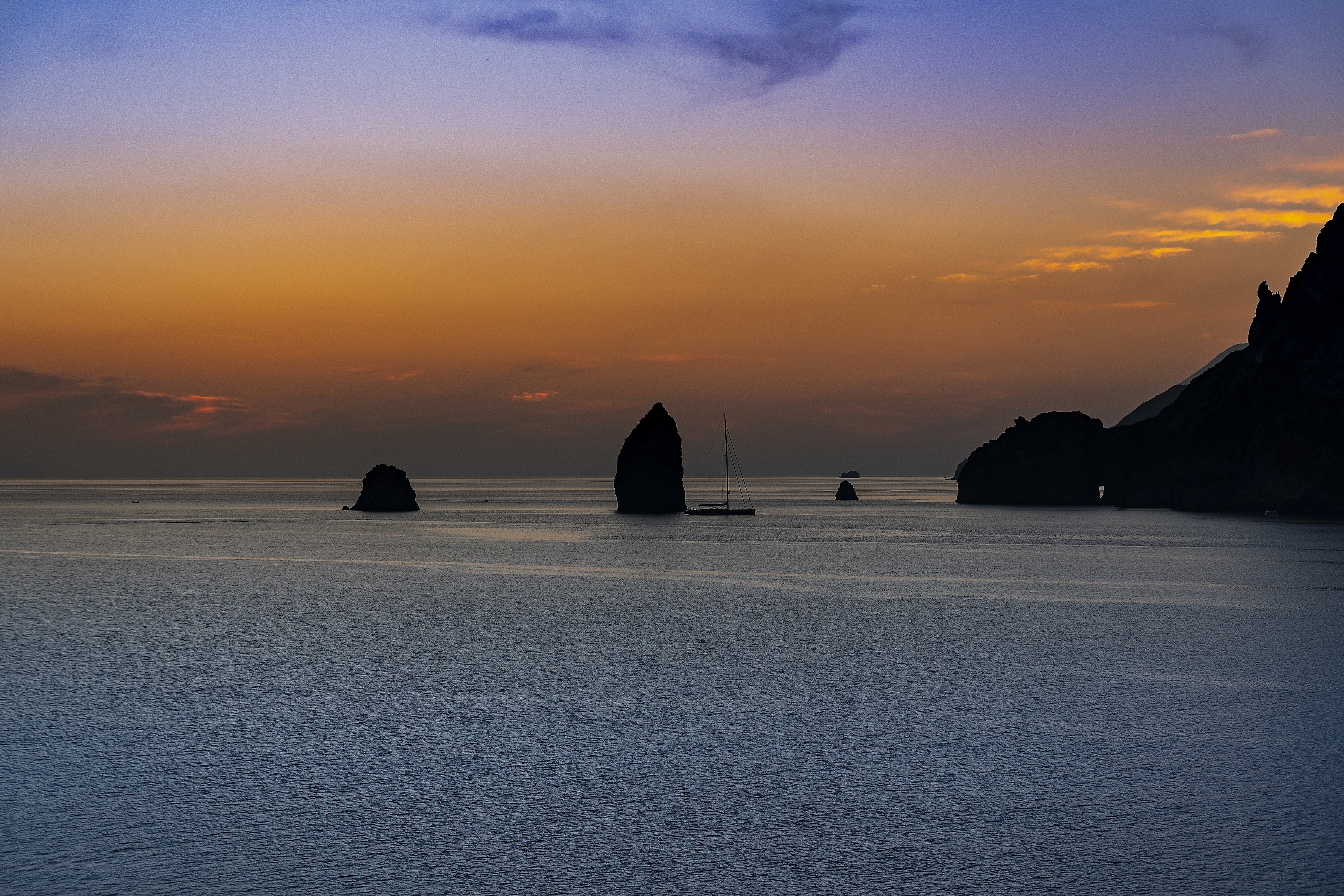 Sunset at Therasia