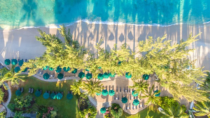 Coral Reef Club Beach Aerial