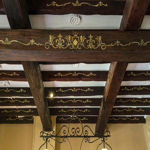 Kings Chamber gilded ceiling