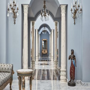 La Maison Bleue Interior
