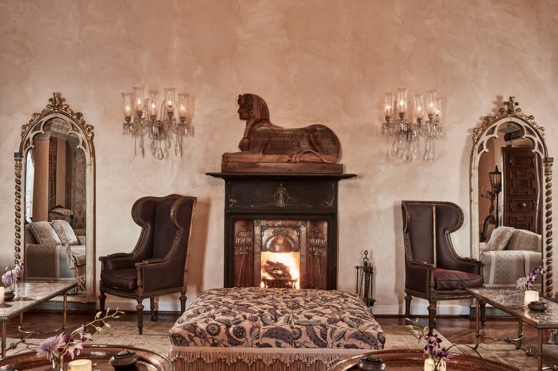 La Maison Bleue Living Room