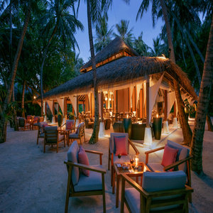 Baros Maldives Palm Garden Twilight
