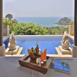 Two Bedroom Hillside Ocean View Villa with Private Pool