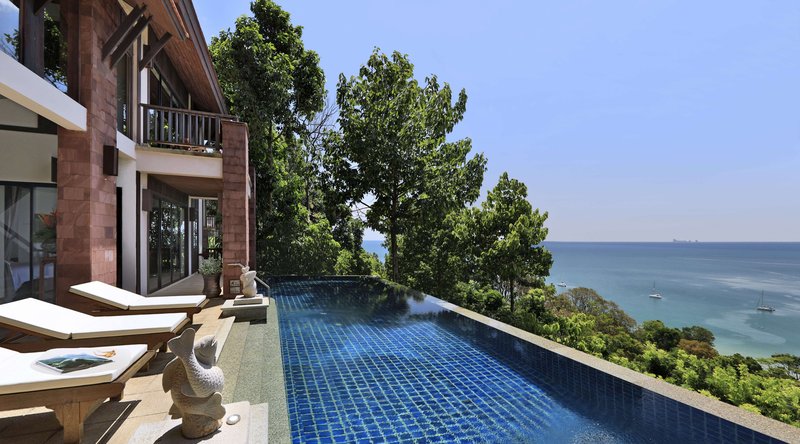 One Bedroom Hillside Ocean View Private Pool Villa