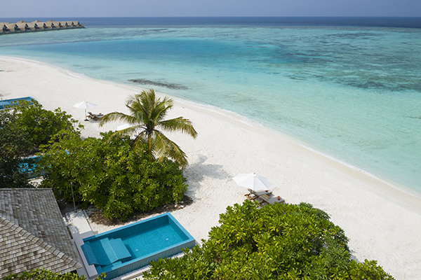 Beach Retreat With Pool Top View