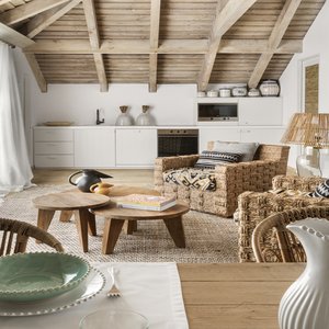 Quinta Da Comporta –Rooftop Suite- Living room