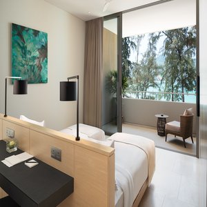Azure Sea View Penthouse Bedroom