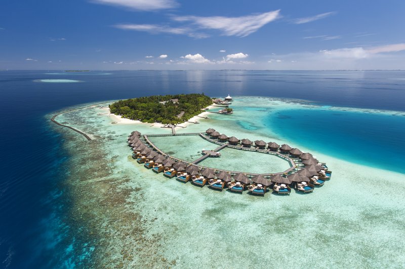 Baros Maldives Aerial View