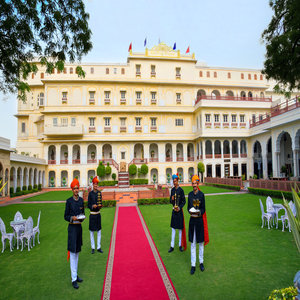 The Raj Palace, Front Facade