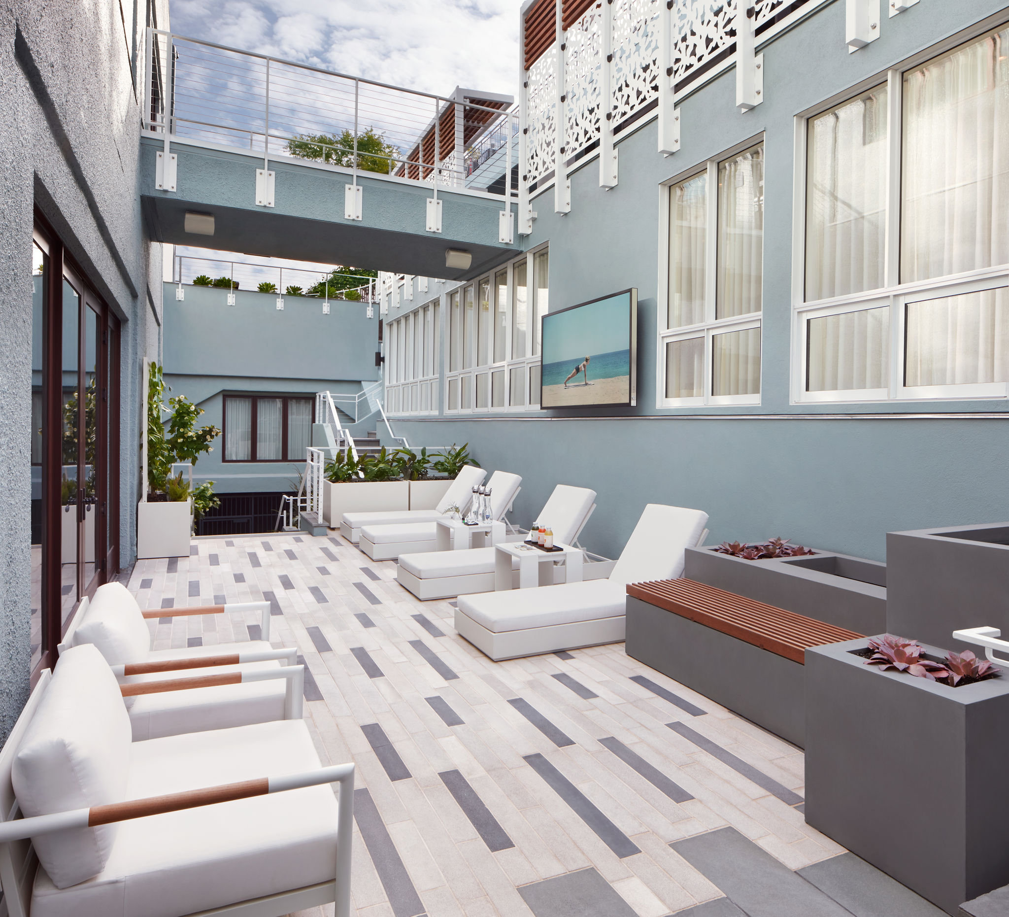 Spa Courtyard
