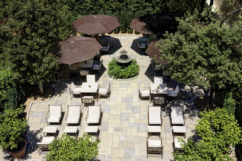 Urban Garden Aerial View