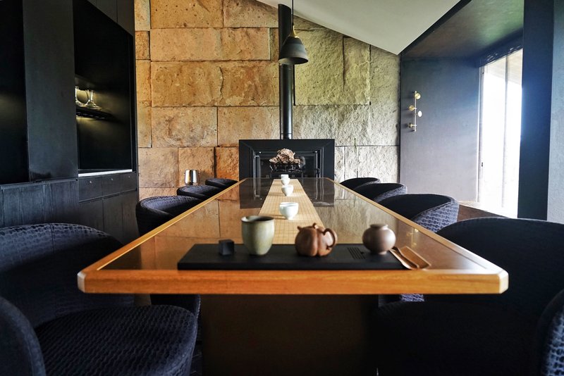 Persimmon Dining Room Tea Area