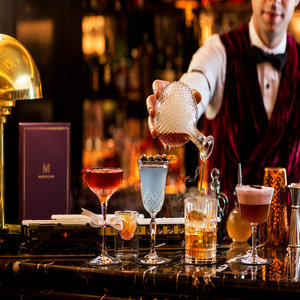 Themed cocktails At Manetta's Bar 