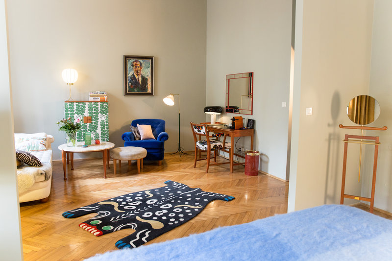 Josef Frank Suite Living Room