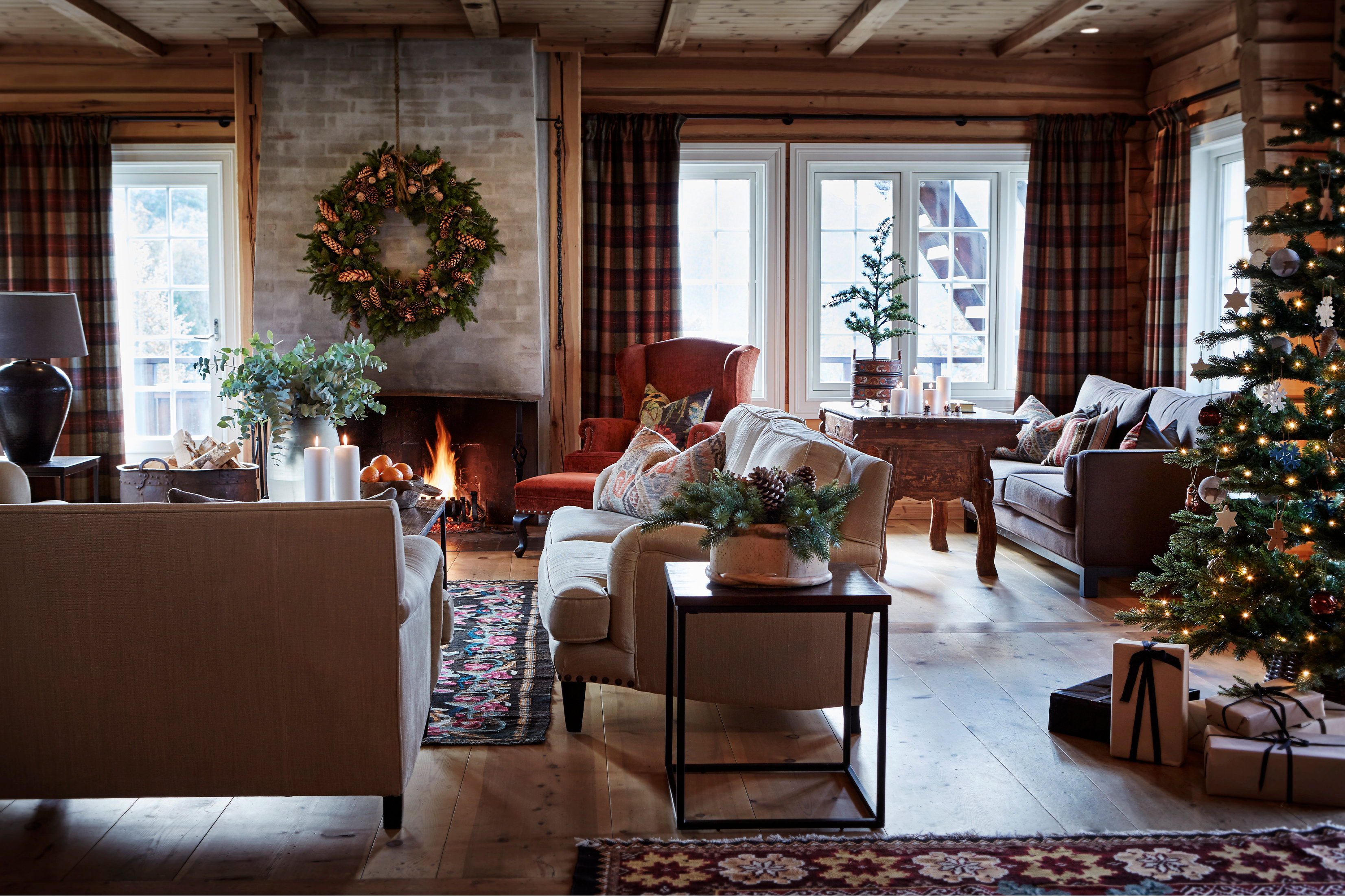 Christmas Living Room