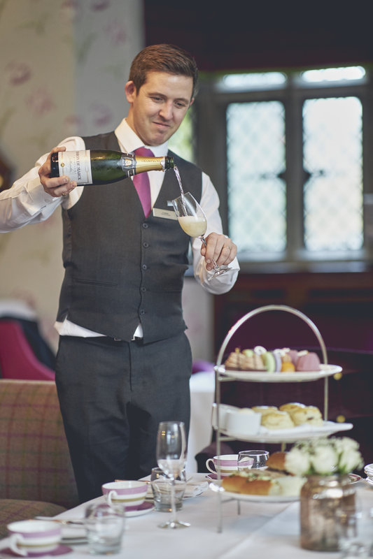 Pouring Champagne