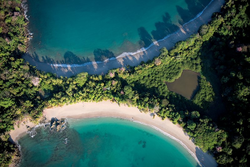 Manuel Antonio Aerial View