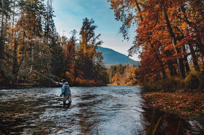 Fly Fishing at Cowichan River Lodge