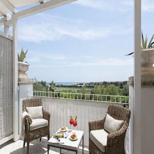 Superior Room Balcony with Partial Sea View
