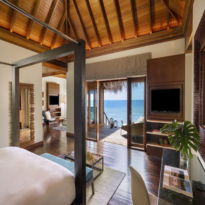 Ocean Bungalow With Pool - Bedroom View