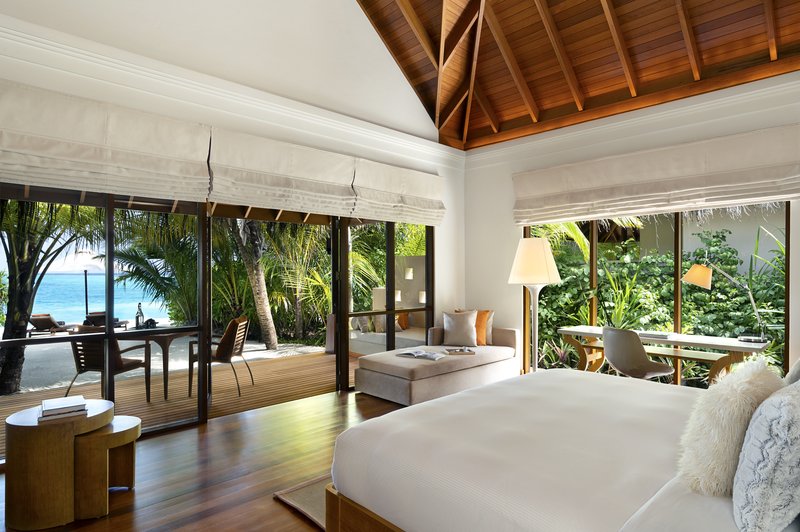 Beach Bungalow - Pool Bedroom View