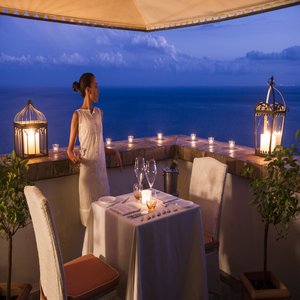 Villa Carlotta Restaurant terrace