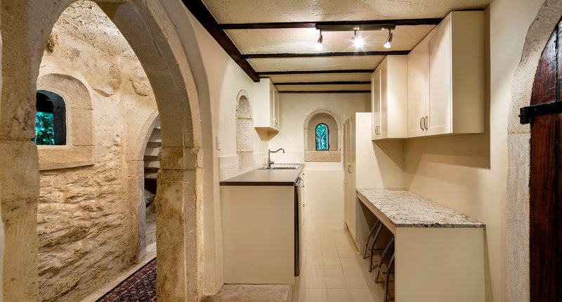 Castle kitchenette-to make the perfect coffee