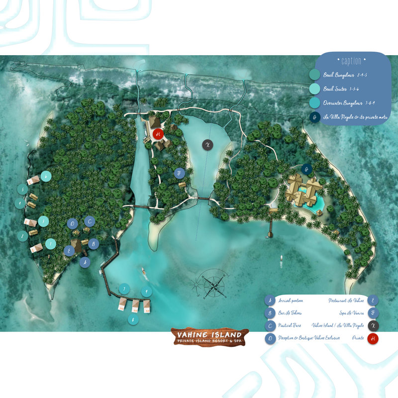 Layout Vahine Island Tahaa