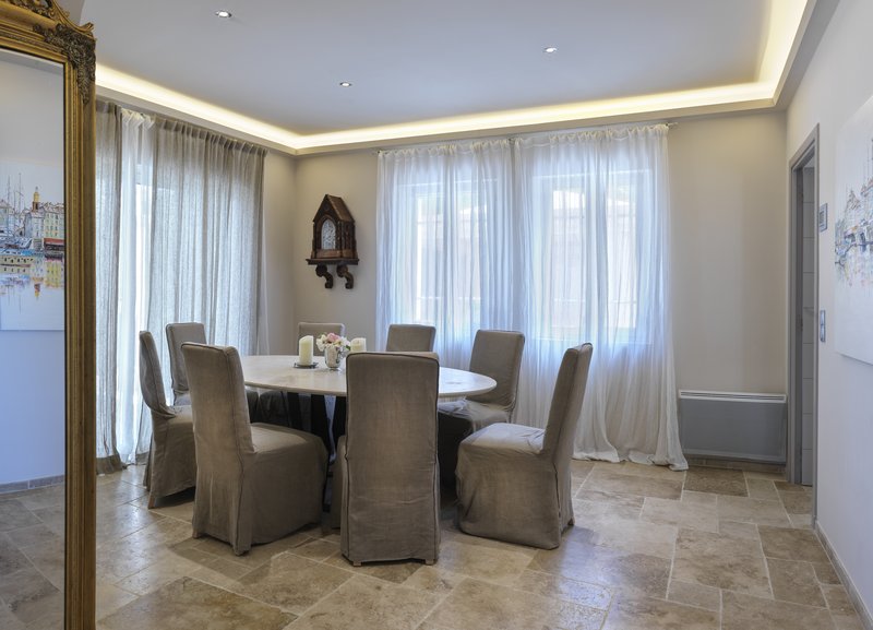 Villa Beau Rivage Dining Room