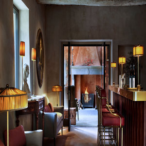 The Palm Court Bar - Hotel Castello Di Reschio