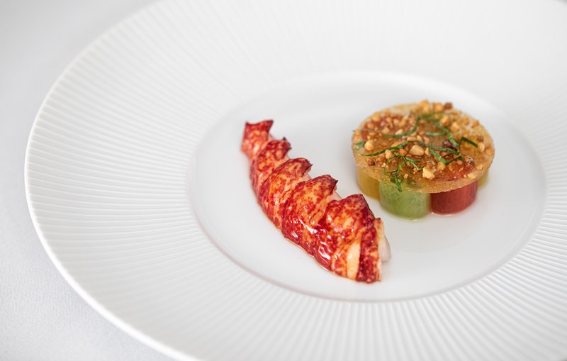 Poached Native Lobster