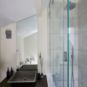 Modern Bathrooms with European Vanity