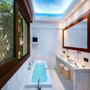 Luxury Bathroom In Best Villa Resort In Greece