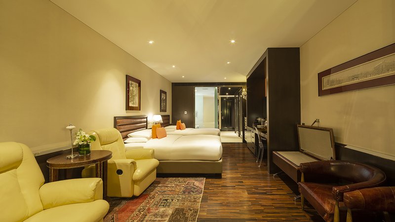 Grand Deluxe Twin Beds Room With Terrace