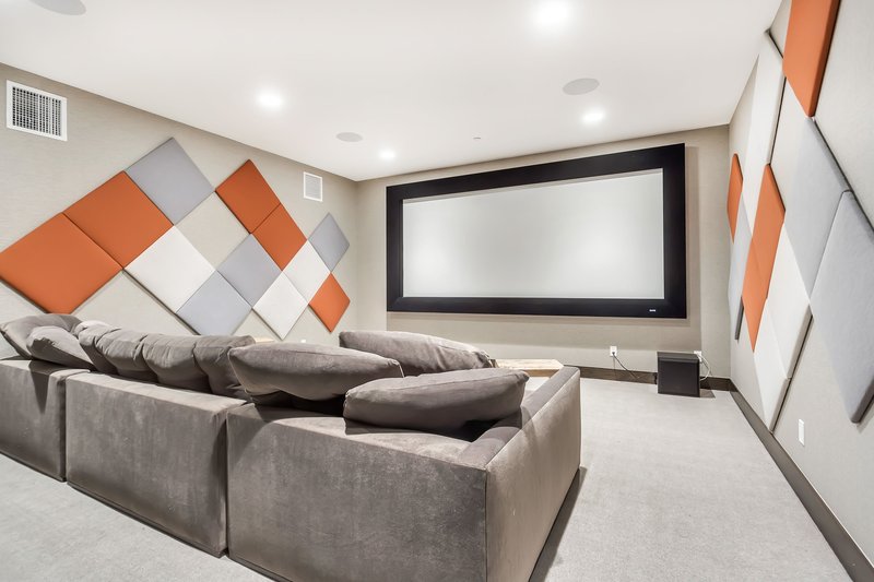 5BDRM Home Theater Room