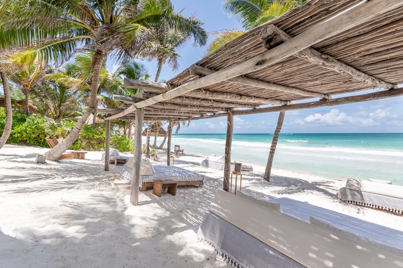 Beach Lounge View