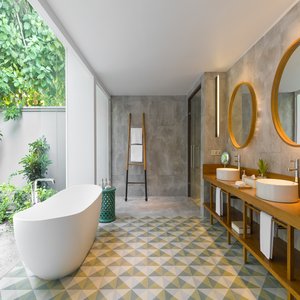 Beach Pool Villa - Bathroom