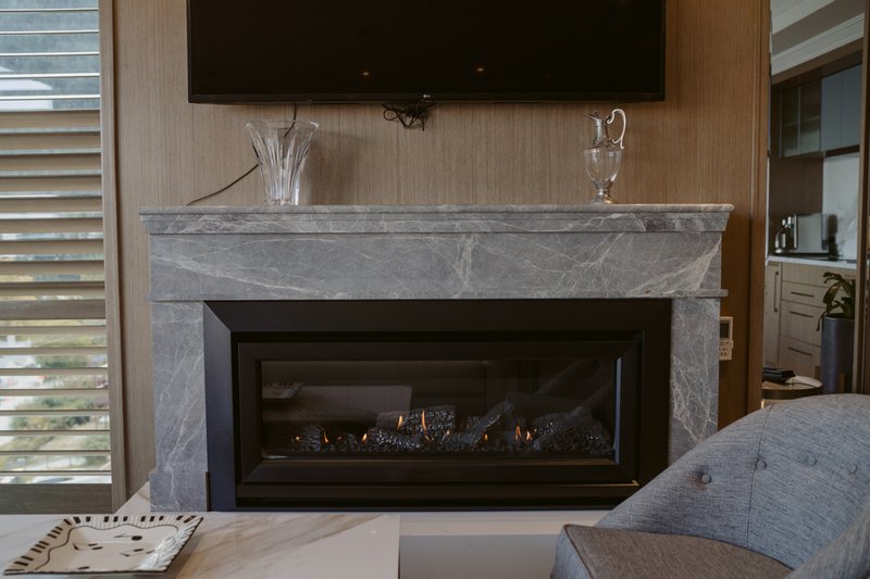 Presidential Suite Fireplace