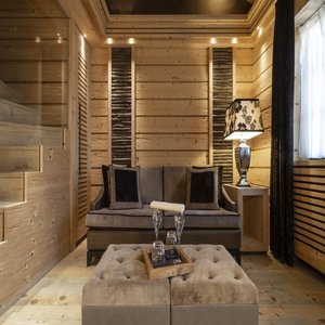 Dolomites Romantic Suite Living Room