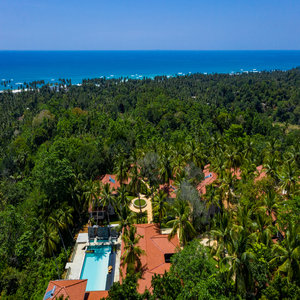 Tabula Rasa Resort Galle Sri Lanka - Aerial View