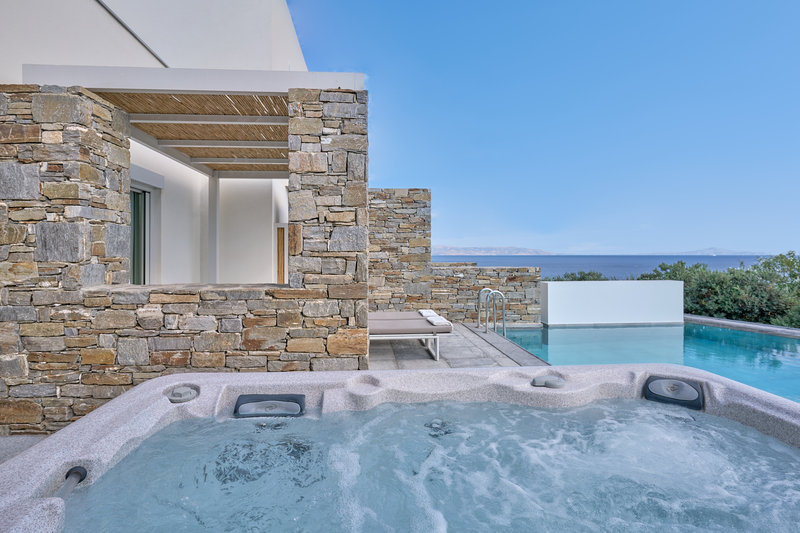 Honeymoon Suite Private Pool Sea View with Jacuzzi